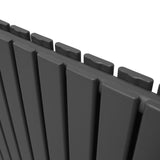 Designer Flat Panel Radiators Anthracite Grey 600mm x 700mm - Used - Very Good