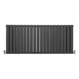 Designer Flat Panel Radiators Anthracite Grey 600mm x 1400mm - Used - Good