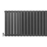 Designer Flat Panel Radiators Anthracite Grey 600mm x 1400mm - Used - Good