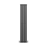 Designer Flat Panel Radiators Anthracite Grey 1600mm x 280mm - Used - Good