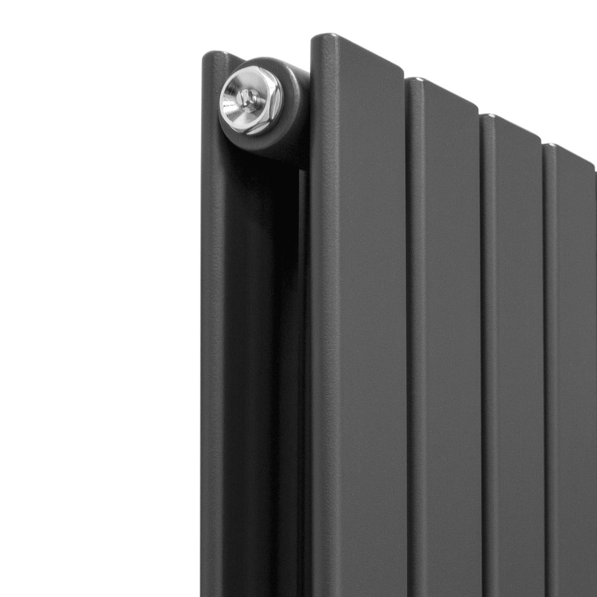 Designer Flat Panel Radiators Anthracite Grey 1600mm x 280mm - Like New