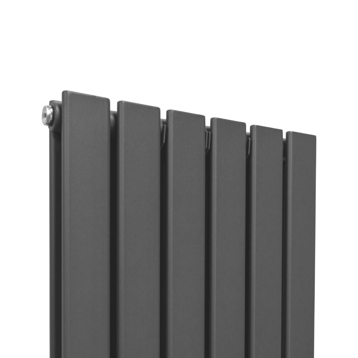 Designer Flat Panel Radiators Anthracite Grey 1600mm x 420mm - Like New