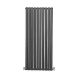 Designer Flat Panel Radiators Anthracite Grey 1600mm x 700mm - Used - Very Good