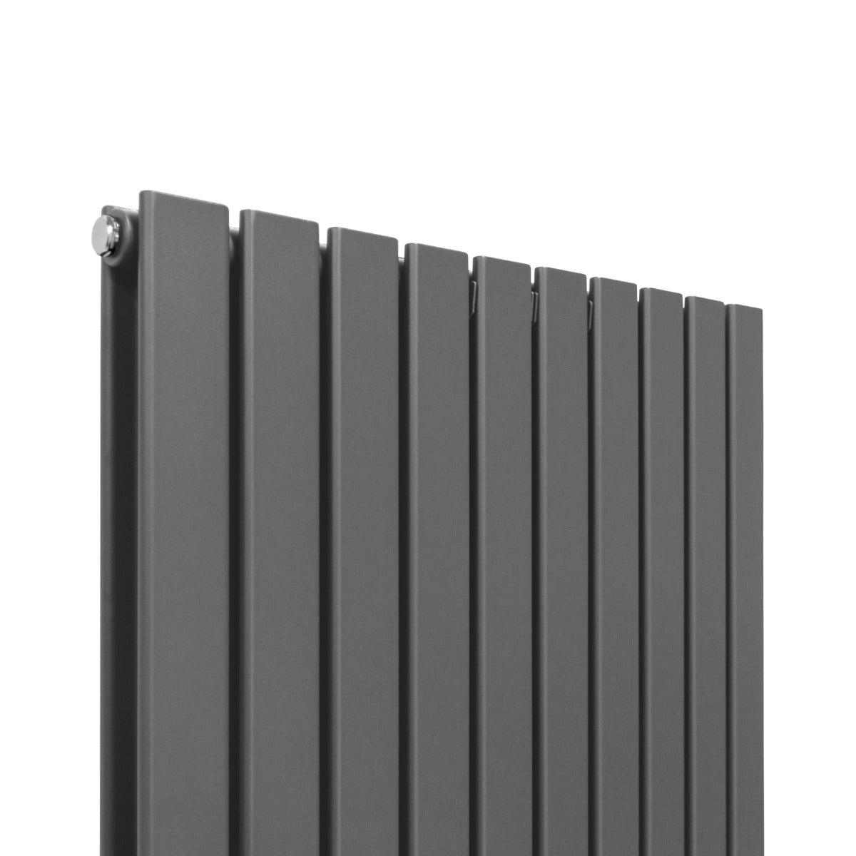 Designer Flat Panel Radiators Anthracite Grey 1600mm x 700mm - Used - Acceptable