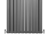 Designer Flat Panel Radiators Anthracite Grey 1600mm x 700mm - Used - Very Good