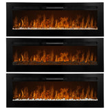 Electric Inset Fireplace 60” - Like New