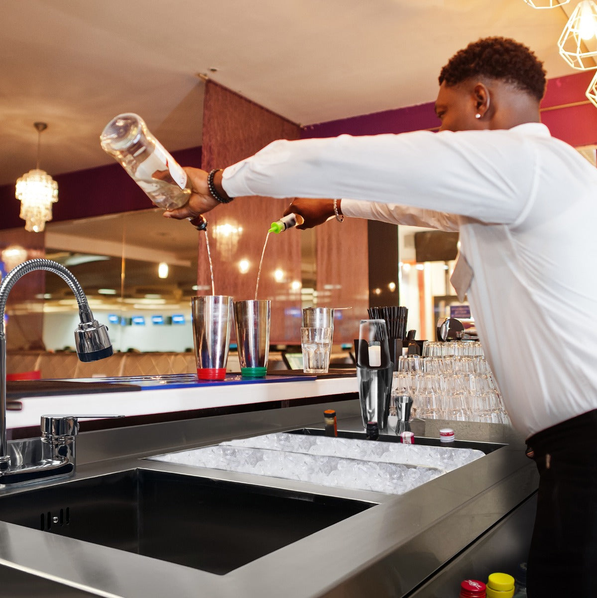 Cocktail Bar Station - Used - Acceptable