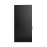 Black Wooden Litter Bin & Tray Stand - Like New
