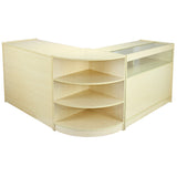 Zenith Maple Shop Counter & Retail Display Set - Used - Good