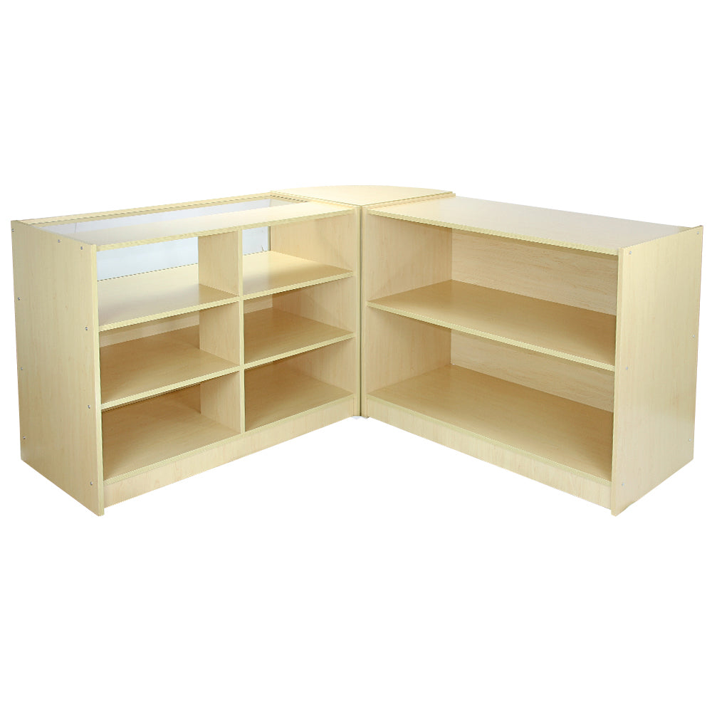 Zenith Maple Shop Counter & Retail Display Set - Used - Good