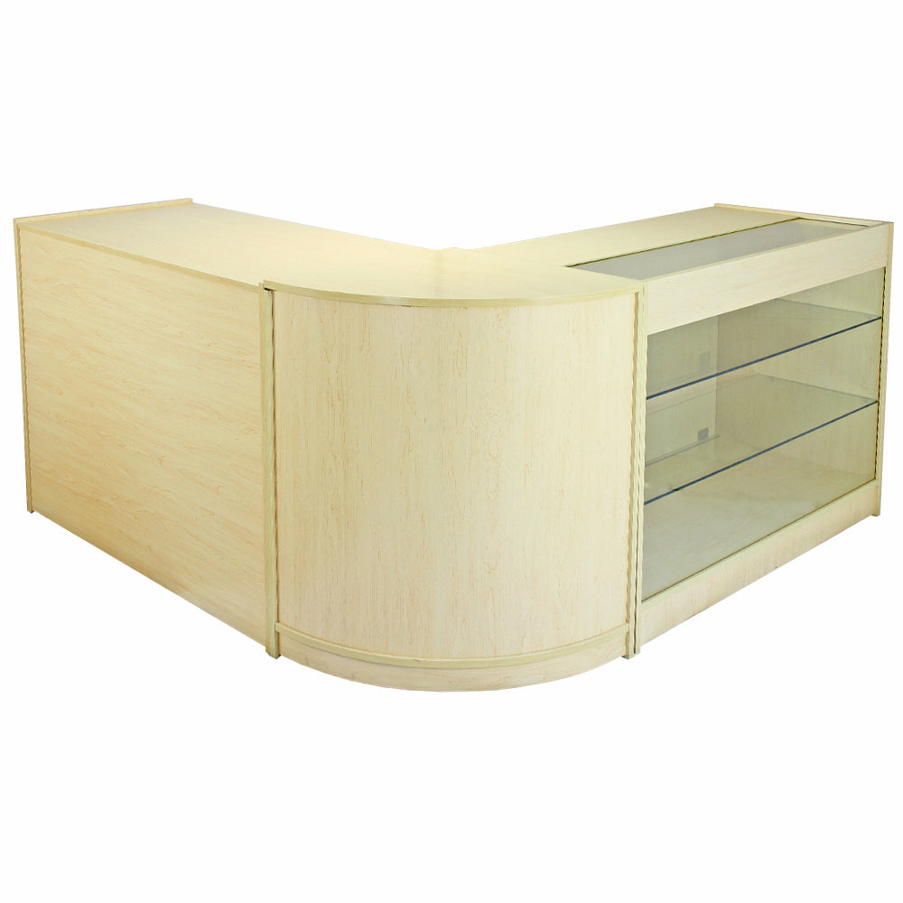 Saturn Maple Shop Counter & Retail Display Set - Used - Good