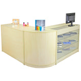 Saturn Maple Shop Counter & Retail Display Set - Used - Acceptable