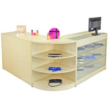 Titan Maple Shop Counter & Retail Display Set - Like New