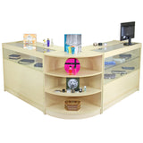 Virgo Maple Shop Counter & Retail Display Set - Used - Very Good