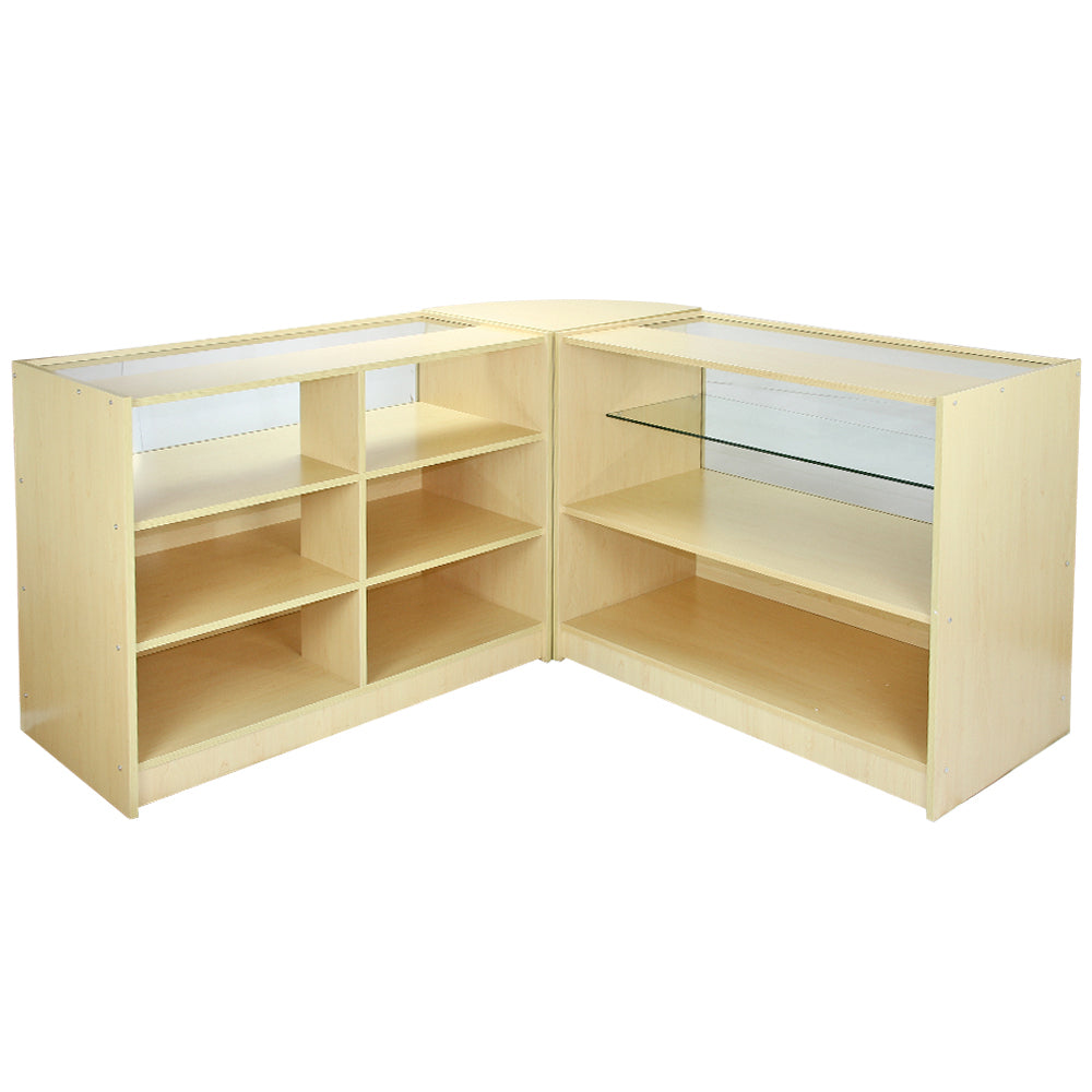 Virgo Maple Shop Counter & Retail Display Set - Used - Good