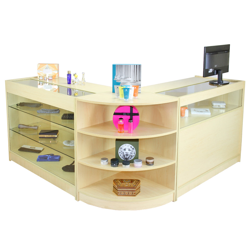 Aquarius Maple Shop Counters & Retail Display - Used - Acceptable