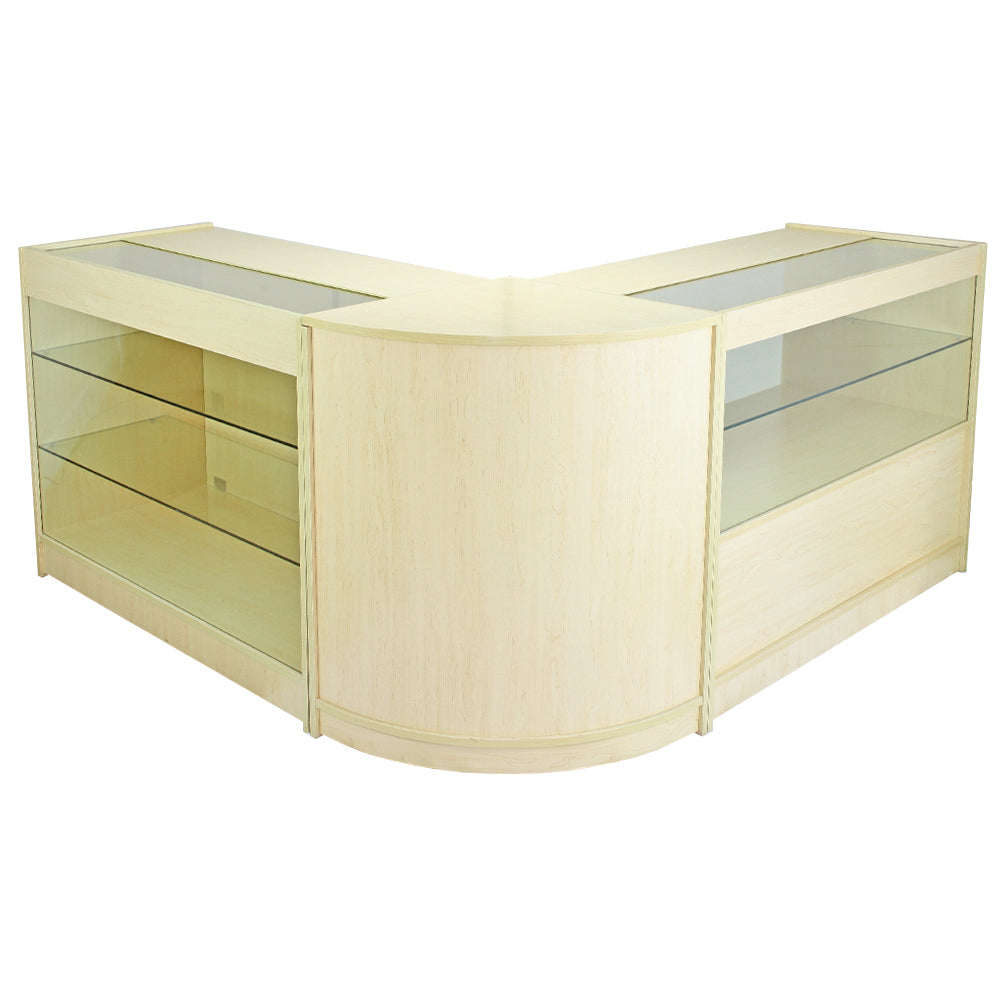 Solar Maple Shop Counter & Retail Display Set - Used - Good