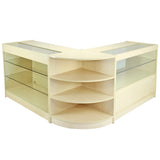 Jupiter Maple Shop Counter & Retail Display Set - Used - Acceptable