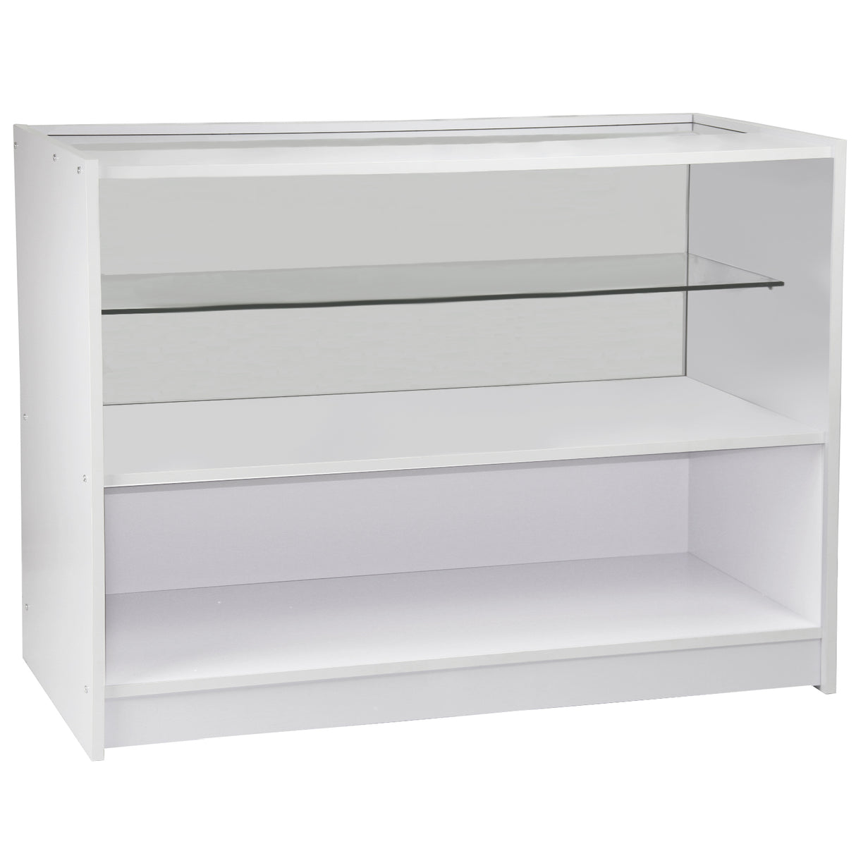 Pegasus Brilliant White Shop Counter & Retail Display Set - Like New