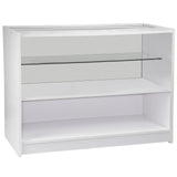 Pegasus Brilliant White Shop Counter & Retail Display Set - Like New