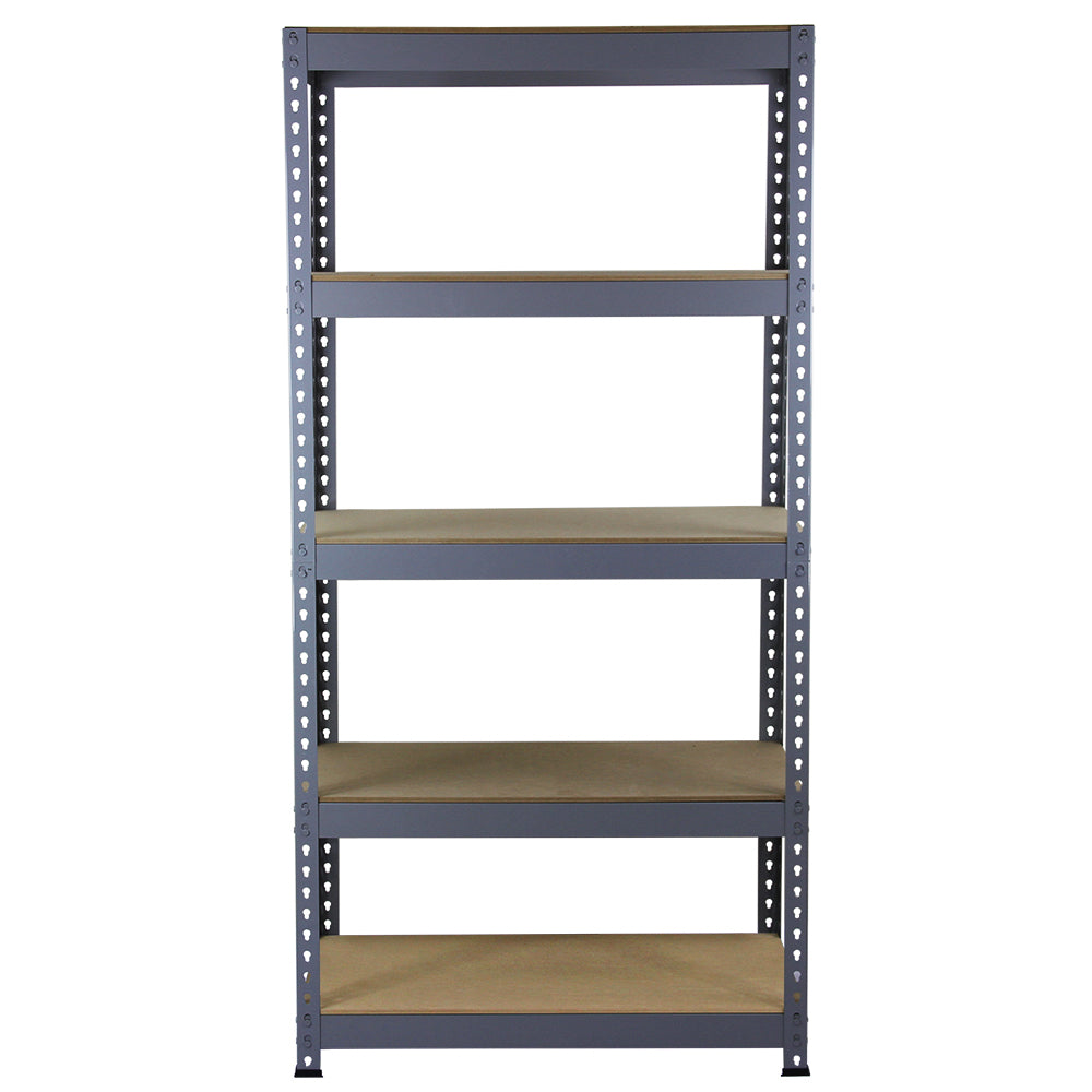 Q-Rax Grey Shelving Units - 90cm x 180cm x 50cm - Like New
