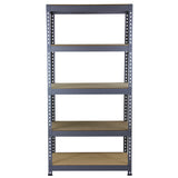 Q-Rax Grey Shelving Units - 90cm x 180cm x 50cm - Used - Very Good