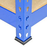 5 x Q-Rax 90 x 50 x 180cm Blue - Like New