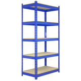 5 x Q-Rax 90 x 50 x 180cm Blue - Like New