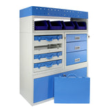 Monster Racking Tempest Metal Van Shelving Bundle - Like New