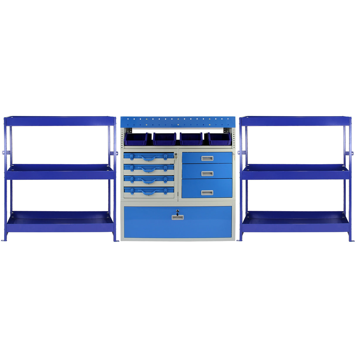 Monster Racking Tempest Metal Van Shelving Bundle - Like New