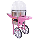 KuKoo Candy Floss Machine with Cart & Protective Dome - Like New