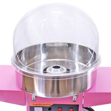 KuKoo Candy Floss Machine with Cart & Protective Dome - Used - Good