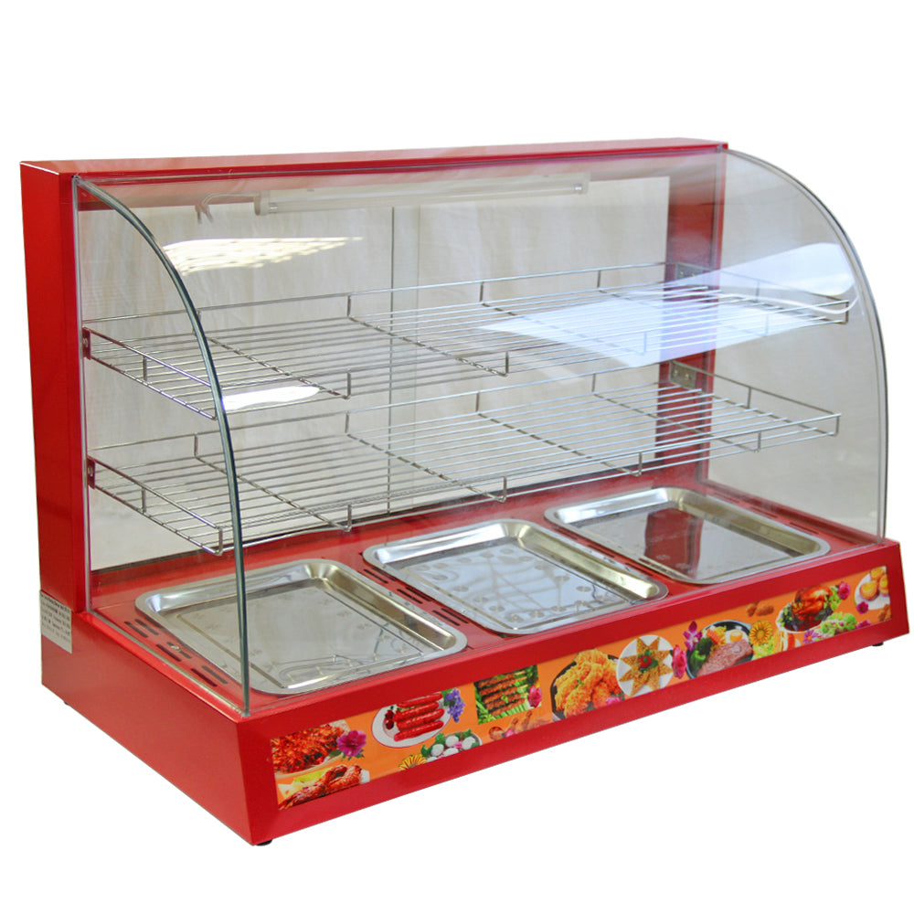KuKoo 90cm Wide Glass Food Warmer - Used - Acceptable