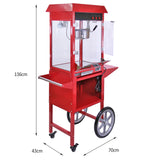 KuKoo Commercial 8oz Popcorn Maker Machine & Cart - Used - Very Good
