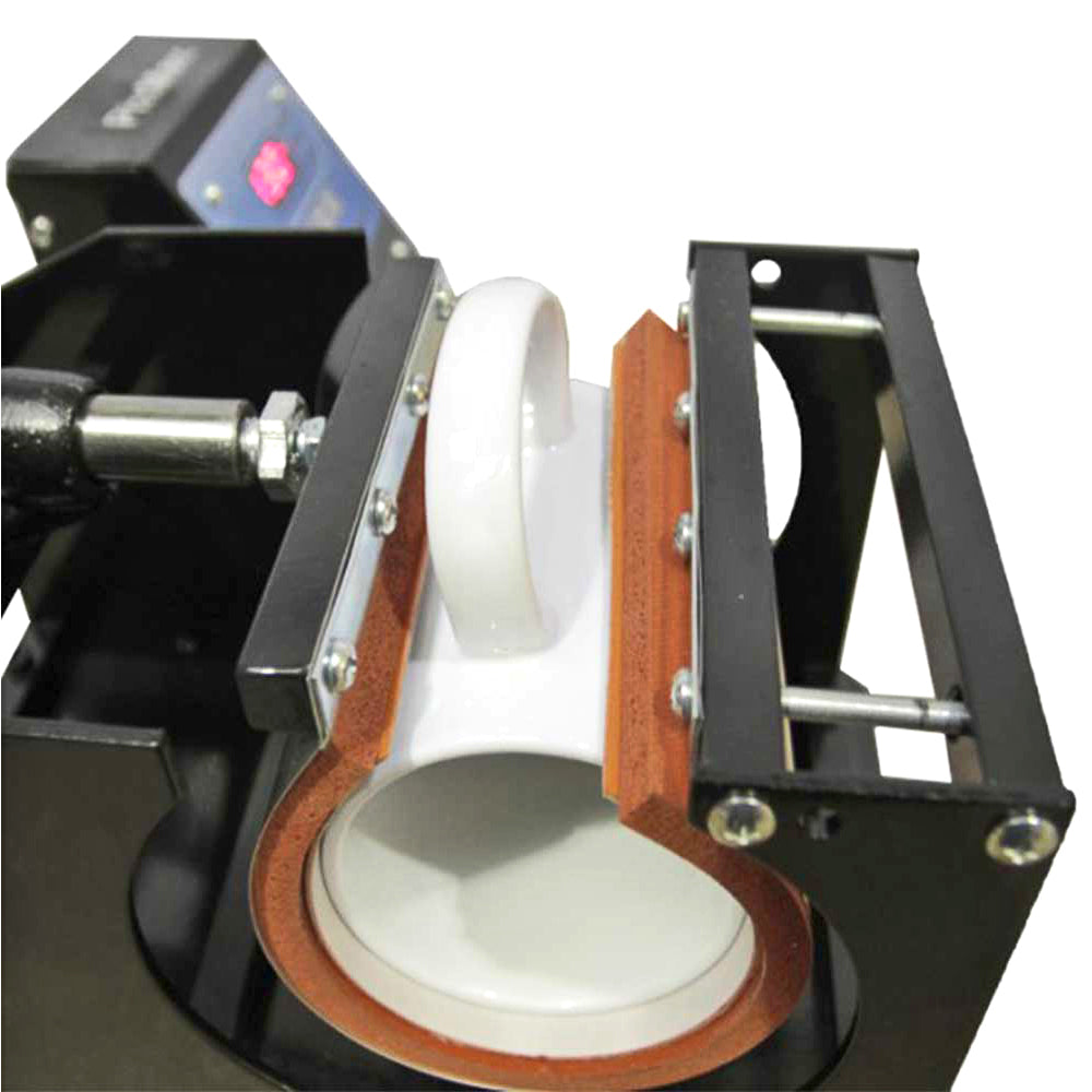 PixMax Sublimation Mug Press & 72 Mugs - Used - Good