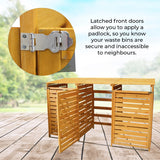 Triple Wheelie Bin Storage - Used - Acceptable