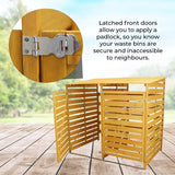 Double Wheelie Bin Storage - Used - Good