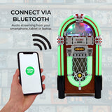 Retro Style Illuminated Jukebox Sound System - Used - Acceptable
