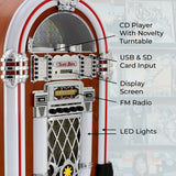 Retro Style Illuminated Jukebox Sound System - Used - Very Good