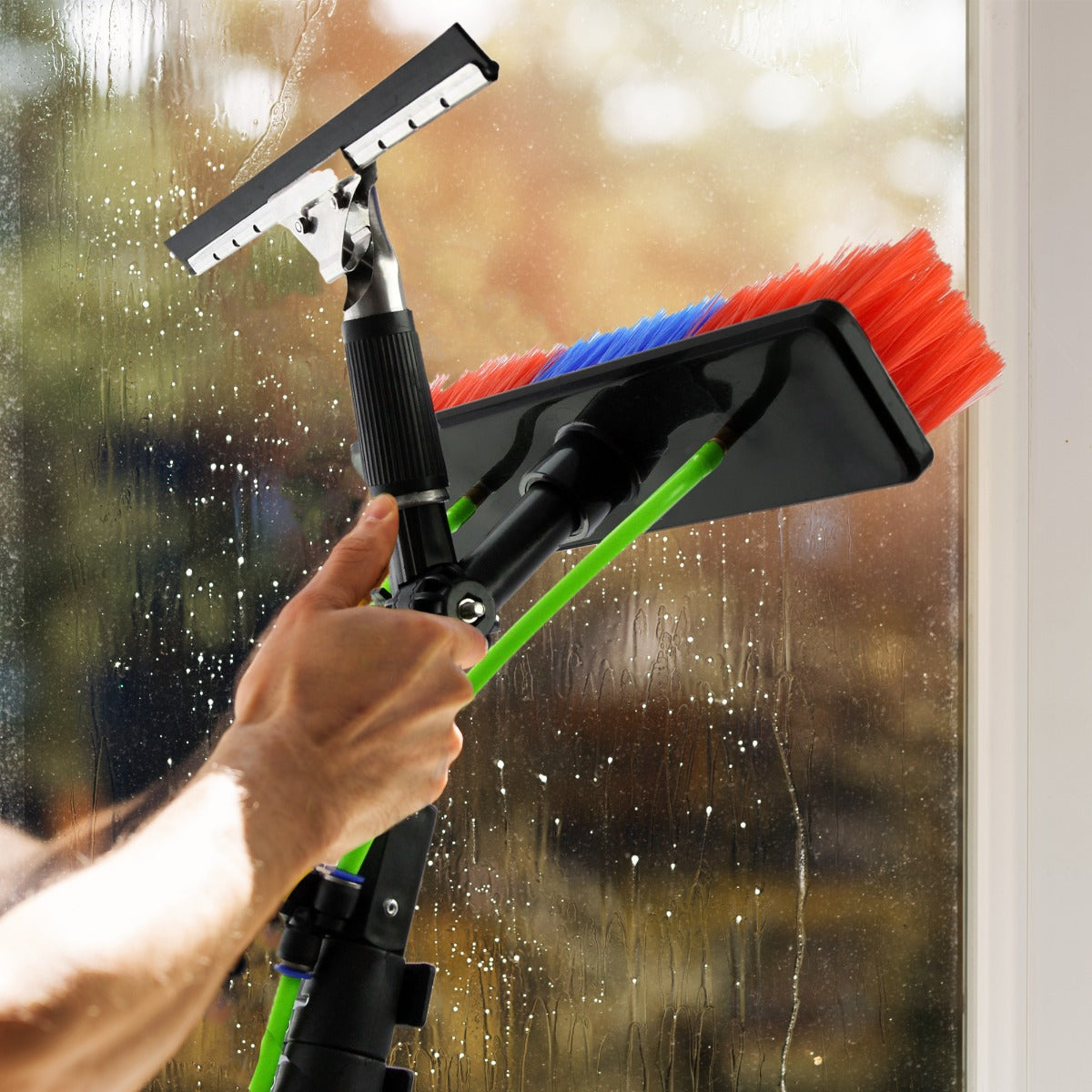 Water Fed Window Cleaning Pole - 30ft - Used - Acceptable
