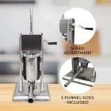 KuKoo 7L Sausage Stuffer & Clipper Set - Like New