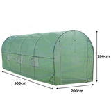 Polytunnel 19mm 5m x 2m with Racking - Used - Acceptable