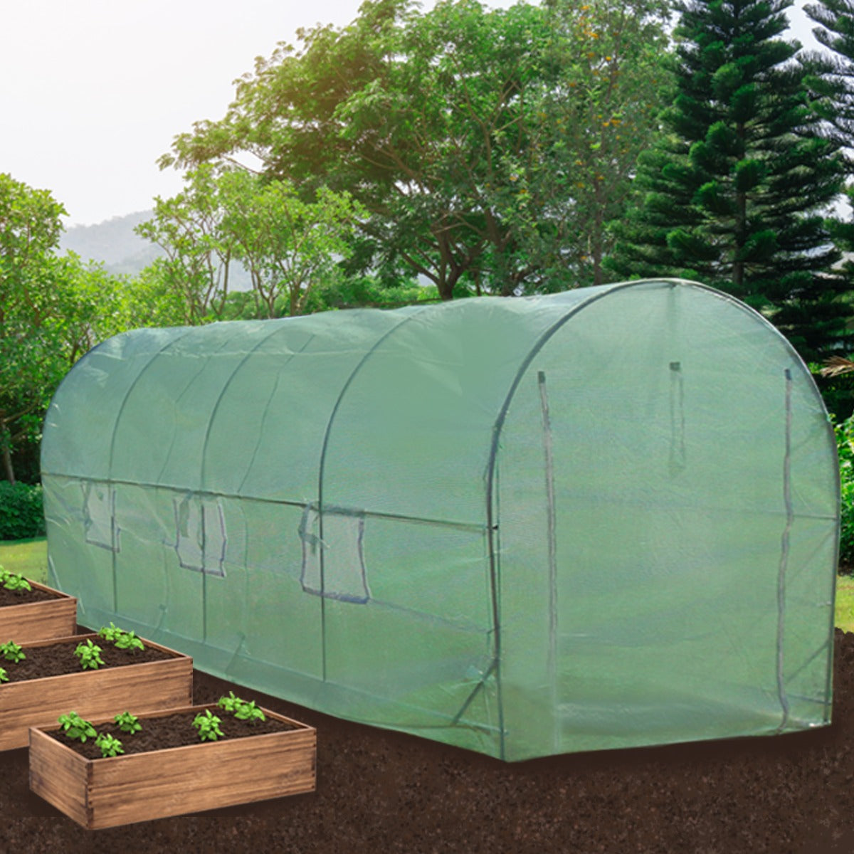 Polytunnel 19mm 5m x 2m - Used - Very Good