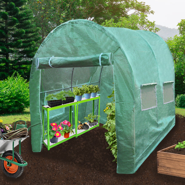 Polytunnel 25mm 3m x 2m with Racking - Used - Good