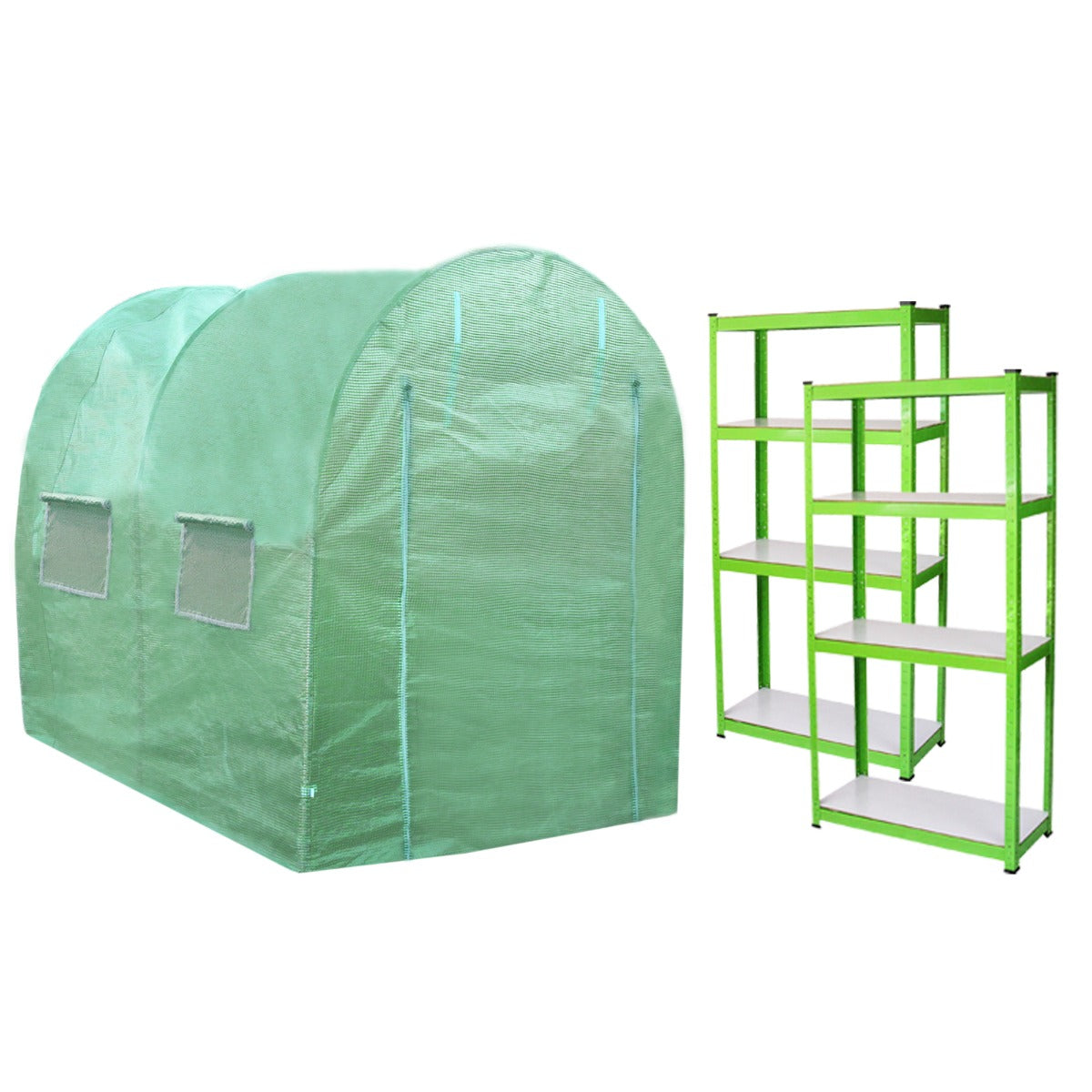 Polytunnel 25mm 4m x 2m with Racking - Used - Acceptable