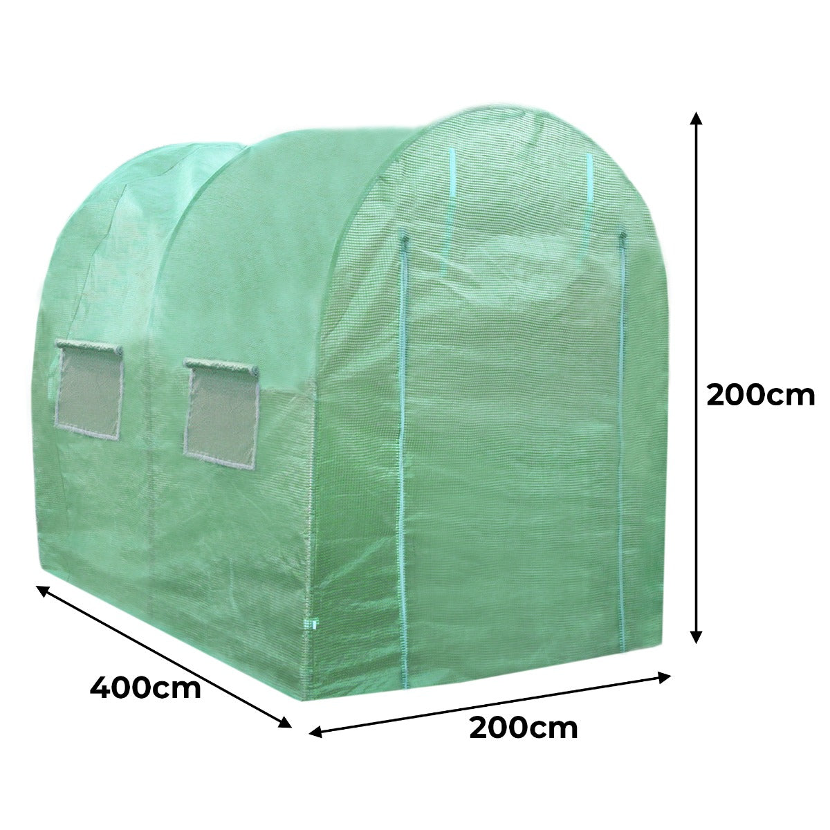 Polytunnel 25mm 4m x 2m with Racking - Used - Good