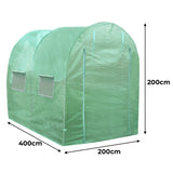 Polytunnel 25mm 4m x 2m with Racking - Used - Good