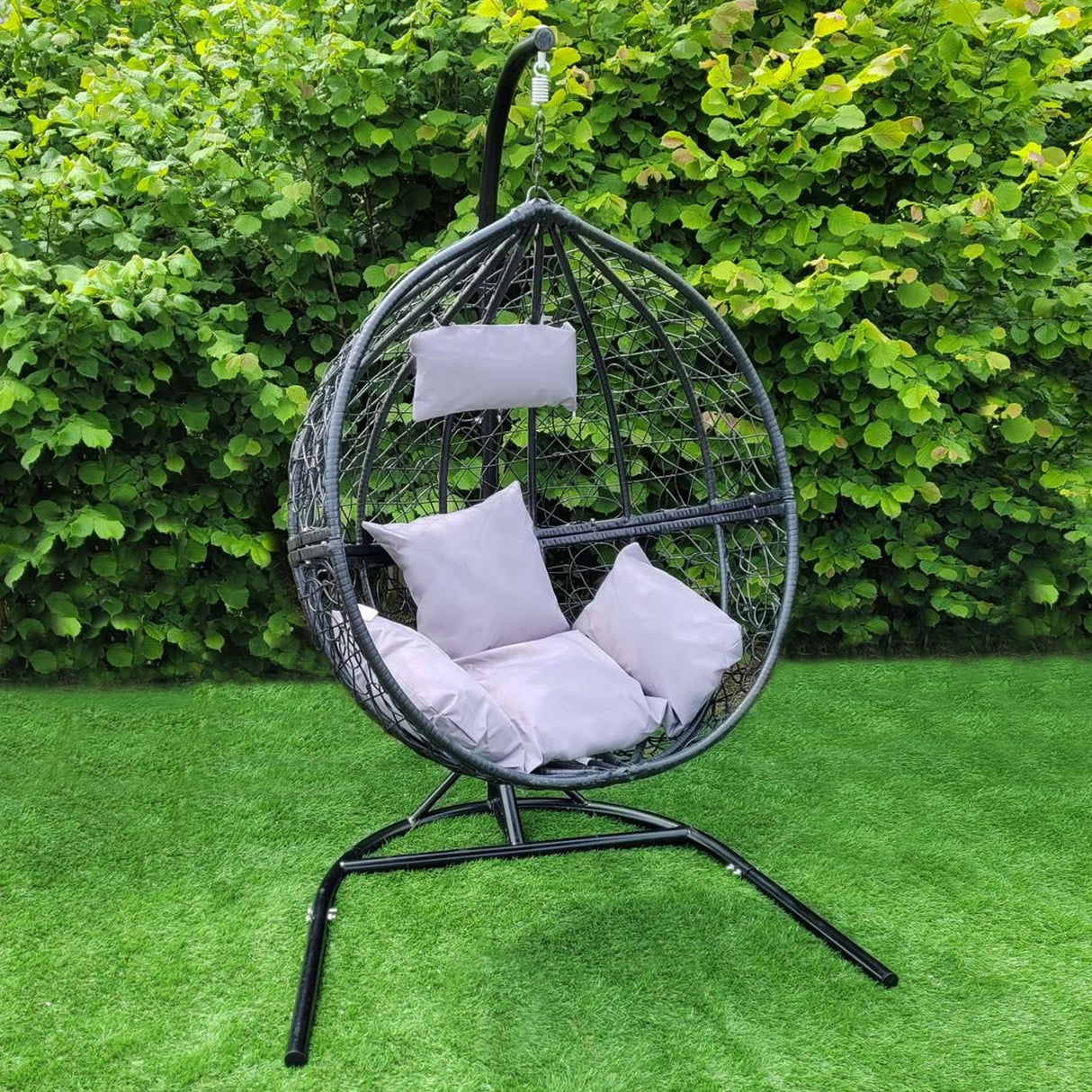 Black Egg Chair - Like New