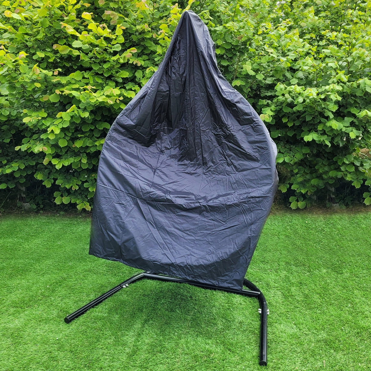 2 Black Egg Chairs - Used - Acceptable