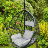2 Black Egg Chairs - Used - Very Good